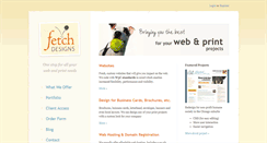 Desktop Screenshot of fetchdesigns.com