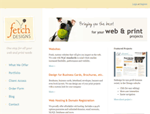 Tablet Screenshot of fetchdesigns.com